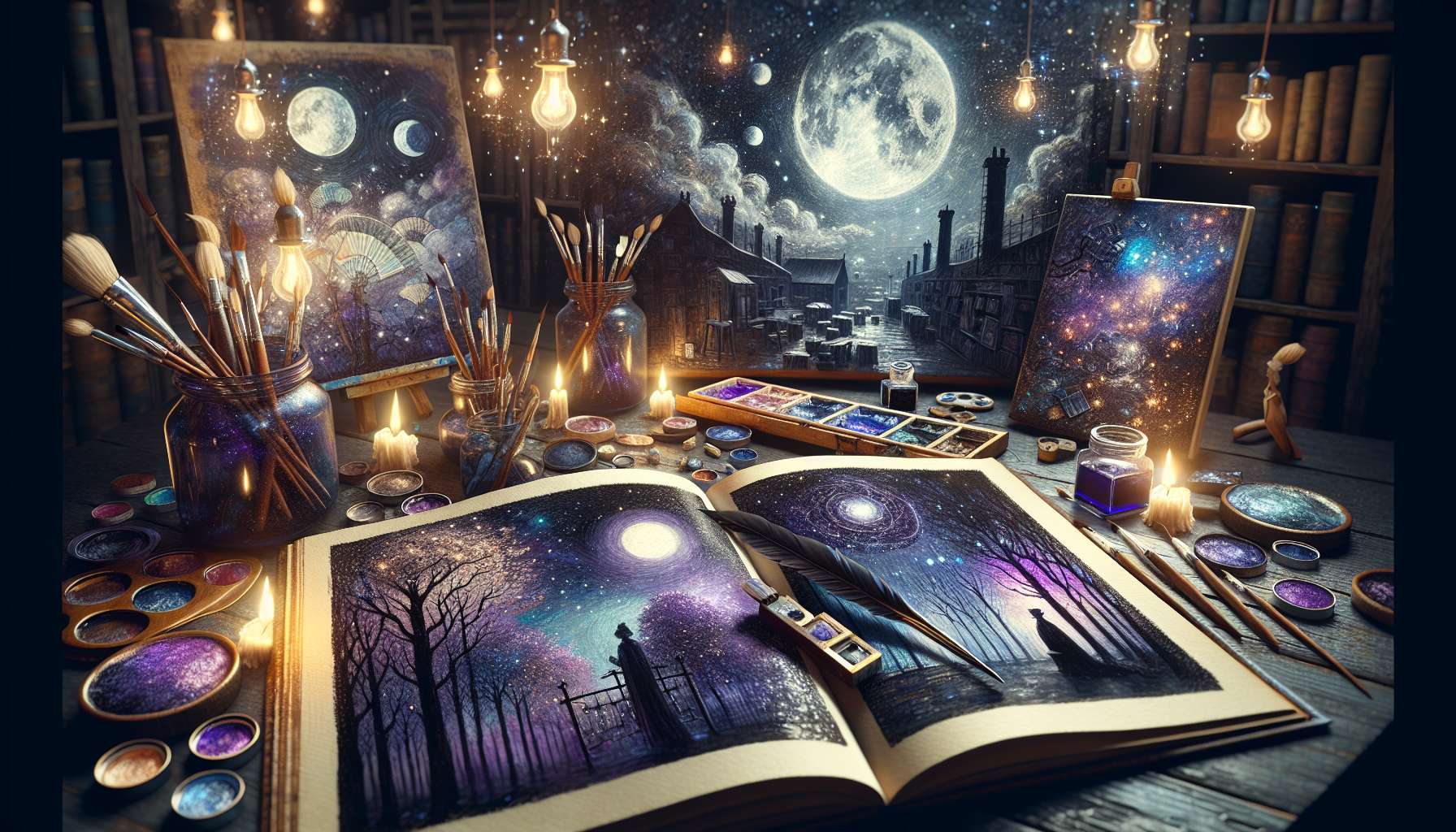 Nighttime Artistry Guide: Unleashing Creativity After Dark