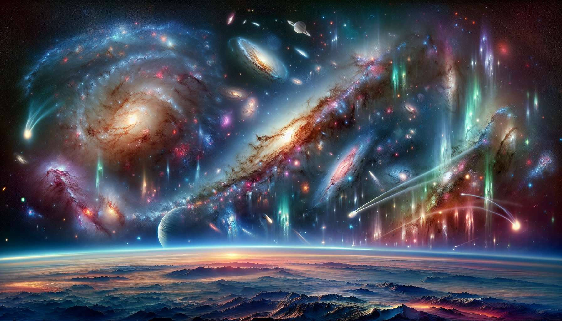 Exploring Galactic Grace Moments: A Journey into the Depths of the Universe