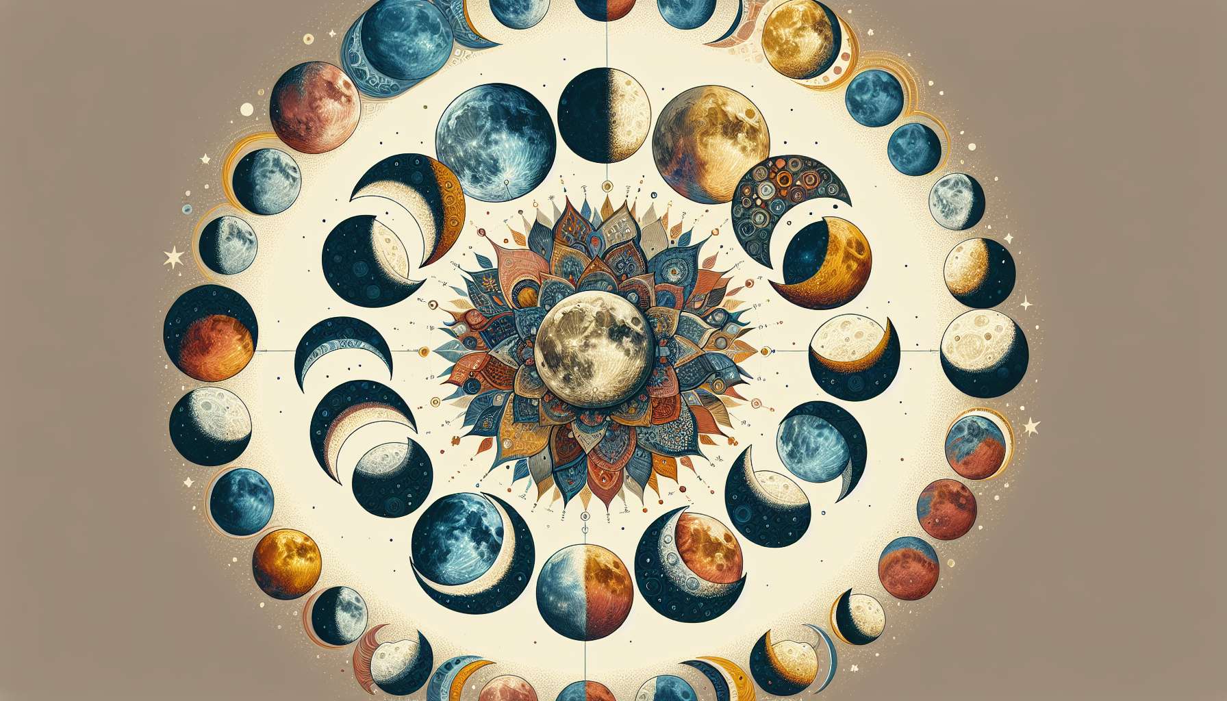 Lunar Cycle in Art: Exploring the Celestial Connection