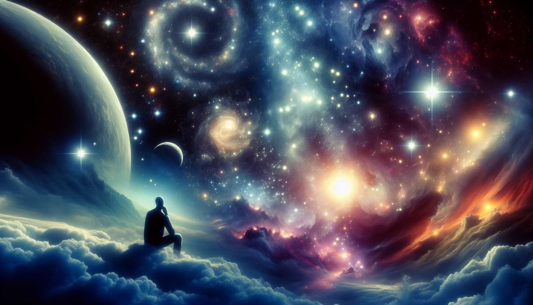 Galactic Introspection Moments: Exploring the Depths of the Universe Within